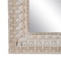 BigBuy Home Miroir mural Blanc Naturel Vertical 71,1 x 5,1 x 101,6 cm