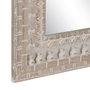 BigBuy Home Miroir mural Blanc Naturel Vertical 71,1 x 5,1 x 101,6 cm