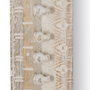 BigBuy Home Miroir mural Blanc Naturel Vertical 71,1 x 5,1 x 101,6 cm