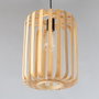 Lampe à suspension Bytom en rotin
