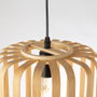 Lampe à suspension Bytom en rotin