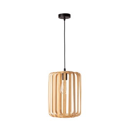 Lampe à suspension Bytom en rotin