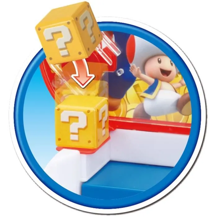 Epoch Games Super Mario Lucky Coin Game - Jeu d'ambiance et d'action pour enfants à partir de 4 ans