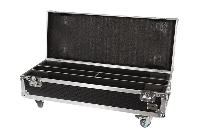 ALGAMLIGHT Flight Case BARWASH1812PIX-IP pour 2 Barwash Led - Bois, Mousse, Roues ALGAMLIGHT Flight Case BARWASH1812PIX-IP pour 2 Barwash Led - Bois, Mousse, Roues