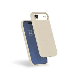 Force Case Coque MagSafe iPhone Air Silicone Renforcée Beige