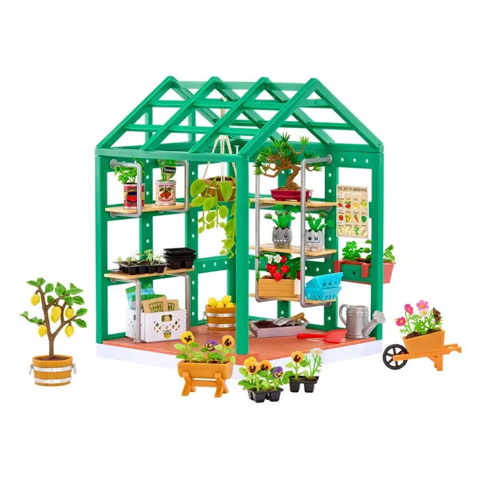 MGA's Miniverse - Set de Construction Serre Spaces - Création DIY et Personnalisation - Art Créatif - À partir de 8 ans