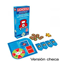 Monopoly Extension Gran Premio: Parking Gratuito - Jeu de plateau en langue tchèque pour joueurs à partir de 8 ans