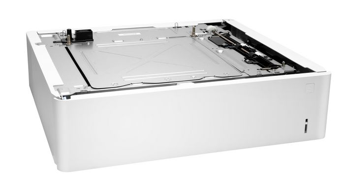 HP Color LaserJet - Bac d'alimentation et support papier 550 feuilles - Impression automatique sur papier ordinaire et brillant (220 g/m²) - Format 148,5x216 mm à 210x356 mm HP Color LaserJet - Bac d'alimentation et support papier 550 feuilles - Impression automatique sur papier ordinaire et brillant (220 g/m²) - Format 148,5x216 mm à 210x356 mm