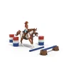 Schleich Horse Club Figurine Hannah dans L'aventure western, pour enfant dès 5 ans, 42775