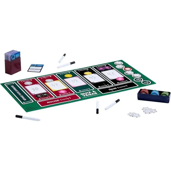 Mattel Games Quiz En Vegas Jeu Familial HNY92