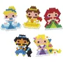 Epoch Aquabeads - Coffret Princesses Disney - 800+ perles etoiles et perles a facettes multicolores - Activite creatrice pour enfant des 4 ans
