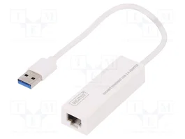 DIGITUS Adaptateur USB 3.0 vers Ethernet Gigabit Blanc