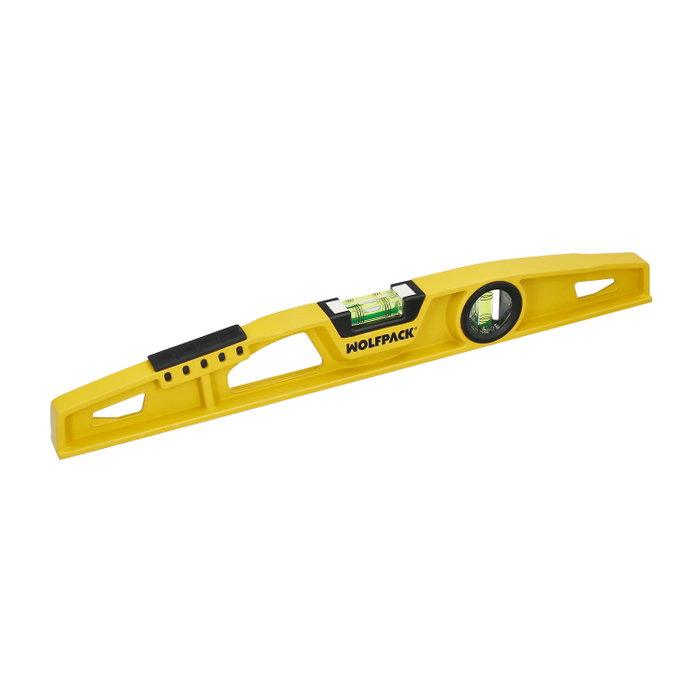 WOLFPACK LINEA PROFESIONAL Niveau à bulle magnétique type aile d'avion 40 cm WOLFPACK LINEA PROFESIONAL Niveau à bulle magnétique type aile d'avion 40 cm