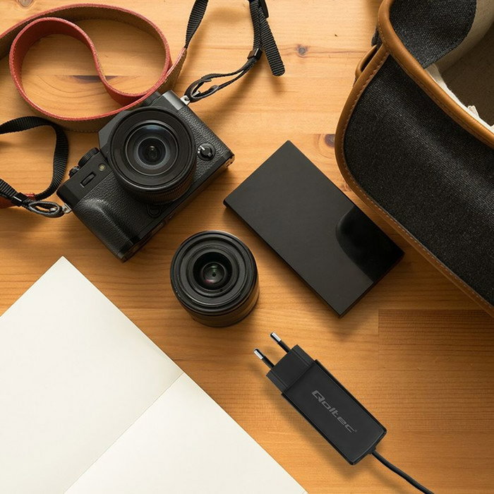 QOLTEC Chargeur USB 90W GaN USB C