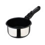 Bergner Click & Cook Set 3 casseroles acier inoxydable Ø16/18/20 cm avec manche amovible induction