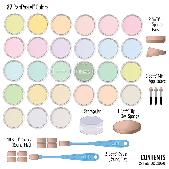 Panpastel Set 27 Tints