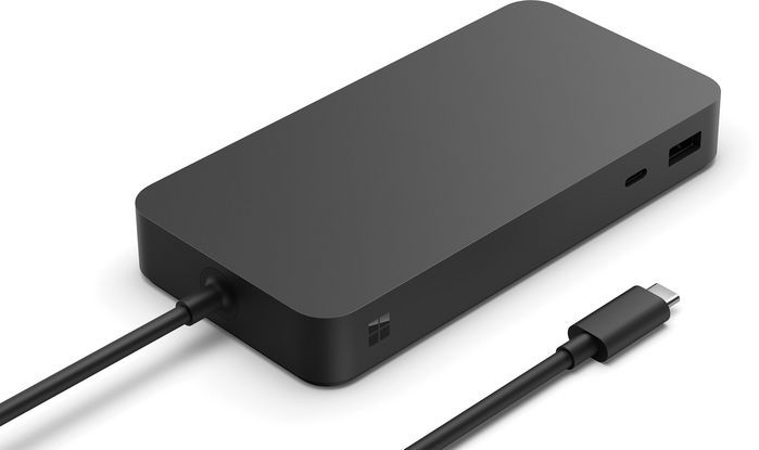 Microsoft Surface Thunderbolt 4 Dock for Business, 165W, Noir