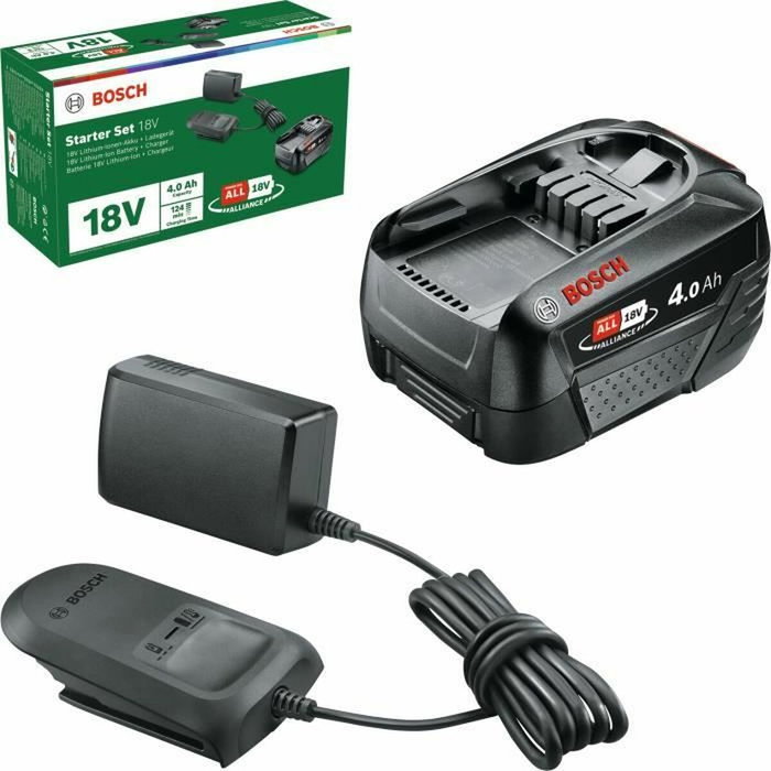 Bosch AL 18V-44 Pack batterie 18V 4 Ah et chargeur Bosch AL 18V-44 Pack batterie 18V 4 Ah et chargeur
