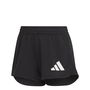 Short de Sport Adidas Pacer 3 Stripes Knit Noir