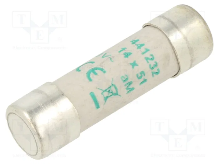 DF ELECTRIC Fusible cylindrique 14x51mm 32A 500V AC céramique DF ELECTRIC Fusible cylindrique 14x51mm 32A 500V AC céramique