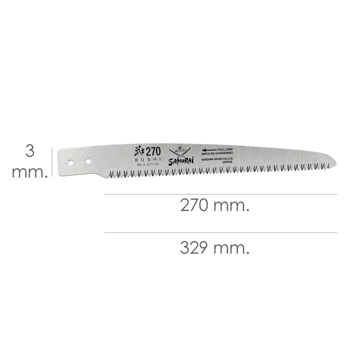 SAMURAI Lame de rechange pour scie JS 270 mm
