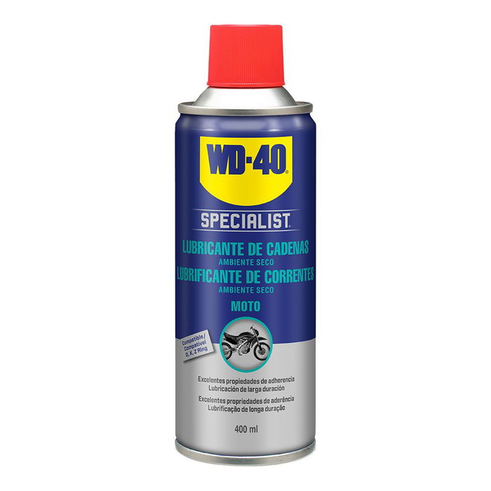 WD40 Lubrifiant chaîne spécialiste 400 ml pour chaînes de vélo O/X/Z Ring WD40 Lubrifiant chaîne spécialiste 400 ml pour chaînes de vélo O/X/Z Ring