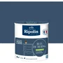 Ripolin - Peinture pour meubles et objets satinée, Bleu de Bering, 0,5L - Pour bois, mélaminé, métal - Intérieur et extérieur