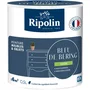Ripolin - Peinture pour meubles et objets satinée, Bleu de Bering, 0,5L - Pour bois, mélaminé, métal - Intérieur et extérieur