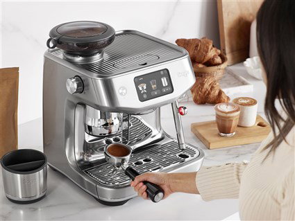 Sage SES985BSS4EEU1 Cafetière The Oracle™ Jet Acier Inoxydable Brossé - Automatique avec écran tactile, mouture, infusion et lait via Auto MilQ™ et ThermoJet®