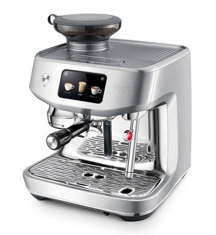 Sage SES985BSS4EEU1 Cafetière The Oracle™ Jet Acier Inoxydable Brossé - Automatique avec écran tactile, mouture, infusion et lait via Auto MilQ™ et ThermoJet®