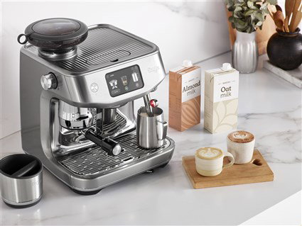 Sage SES985BSS4EEU1 Cafetière The Oracle™ Jet Acier Inoxydable Brossé - Automatique avec écran tactile, mouture, infusion et lait via Auto MilQ™ et ThermoJet®