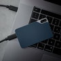 Intenso TX100 SSD externe 2 To Bleu, Gris