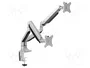 LOGILINK Support d'attache pour 2 moniteurs 13-32 pouces