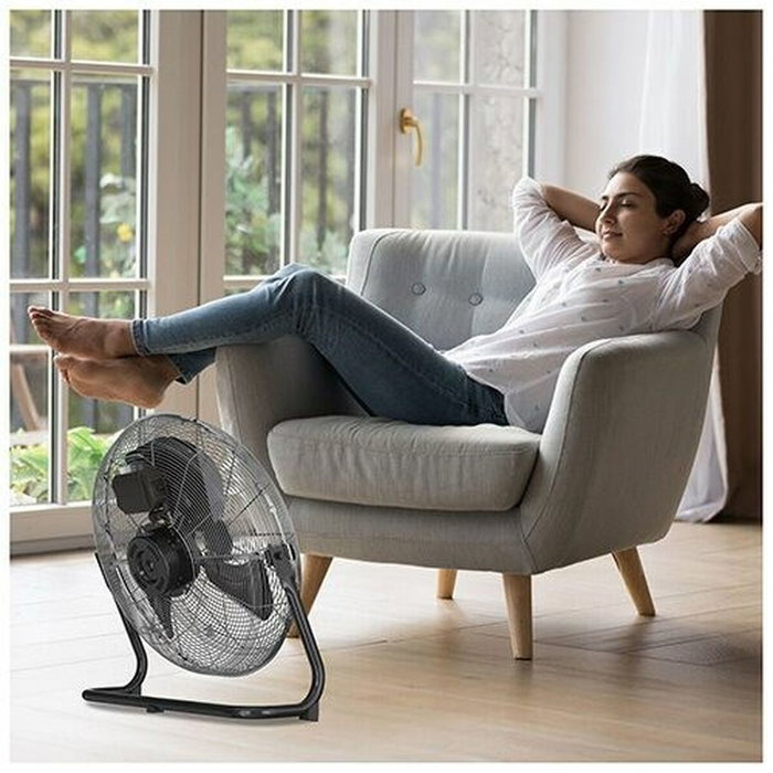 Ventilateur de Bureau Black & Decker ES9440220B Noir Acier 120 W