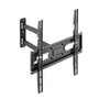 Tooq Support Mural pour Écrans 32-55 Pouces, Compatible VESA, Inclinable et Pivotant, Jusqu'à 35 kg, Noir