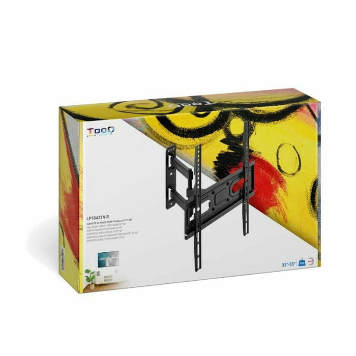 Support TV avec Bras TooQ LP7843TN-B 35 kg Support TV avec Bras TooQ LP7843TN-B 35 kg