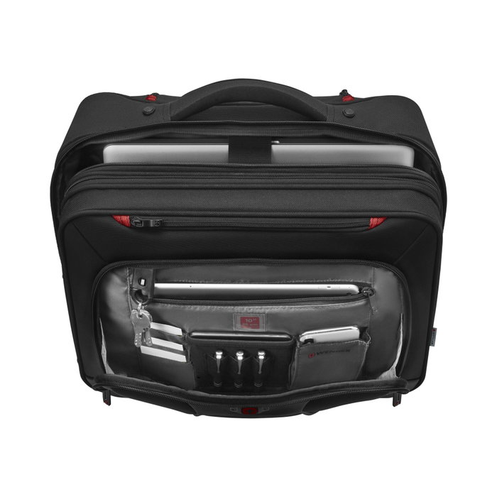 Wenger Transfer Trolley pour ordinateur portable jusqu'à 16 pouces, noir