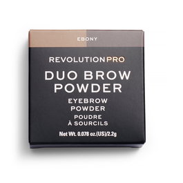 Makeup Revolution Revolution PRO Poudre pour sourcils vegan Ébène - 2.2 g - Maquillage