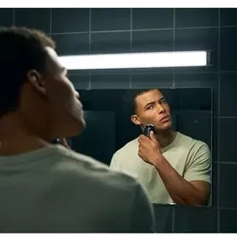 Philips S5889-11 - Rasoir électrique rechargeable étanche avec technologie SkinIQ - Lames SteelPrecision - 90000 coupes/min