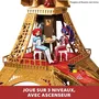 Miraculous - Playset Deluxe Paris BANDAI - Ensemble Grandeur Nature de plus de 1,20 m avec ascenseur, tyrolienne et 40+ accessoires pour poupées 26 cm