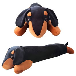 Peluche chien teckel salchicha 80cm