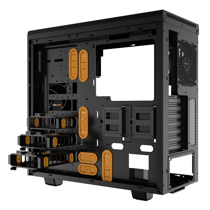 be quiet! PURE BASE 600 Window Noir / Orange
