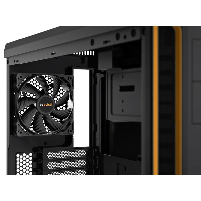 be quiet! PURE BASE 600 Window Noir / Orange