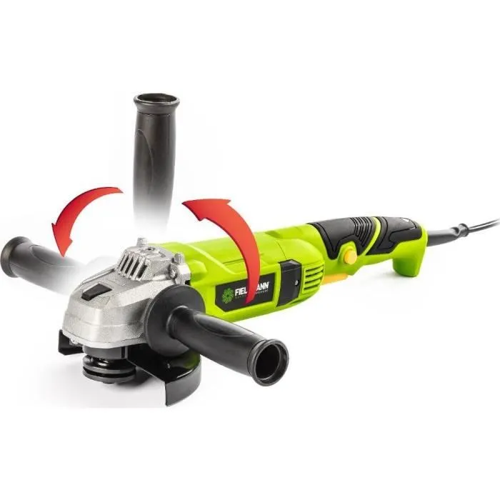 Fieldmann FDB 200901-E Meuleuse d'angle / ponceuse à bande 900 W 230 V (bande 76 x 533 mm, vitesse 200-380 m/min)