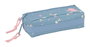 Safta Portatout triple petit avec élastique Snoopy 22 cm, 22 x 8.5 x 6 cm, pour enfants dès 36 mois