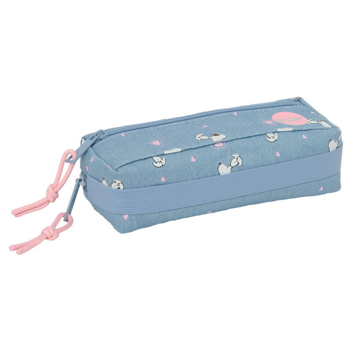 Safta Fourre-tout Snoopy Denim 22 x 8,5 x 6 cm
