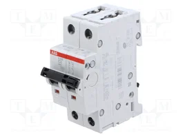 ABB Disjoncteur S200 2 pôles 2A 230/400VAC