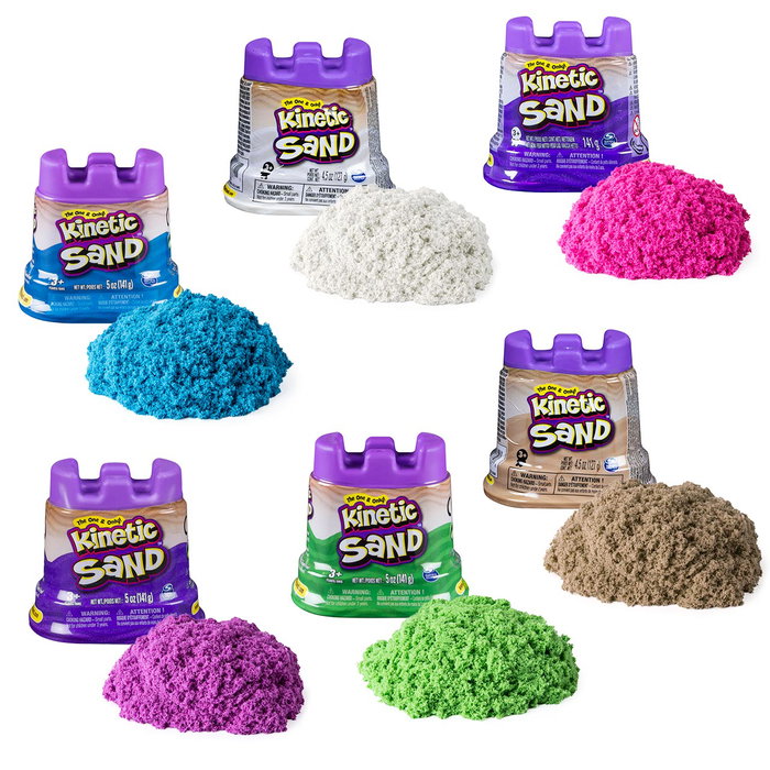 Kinetic Sand Set Château de Sable Magique avec Moule Kinetic Sand Set Château de Sable Magique avec Moule