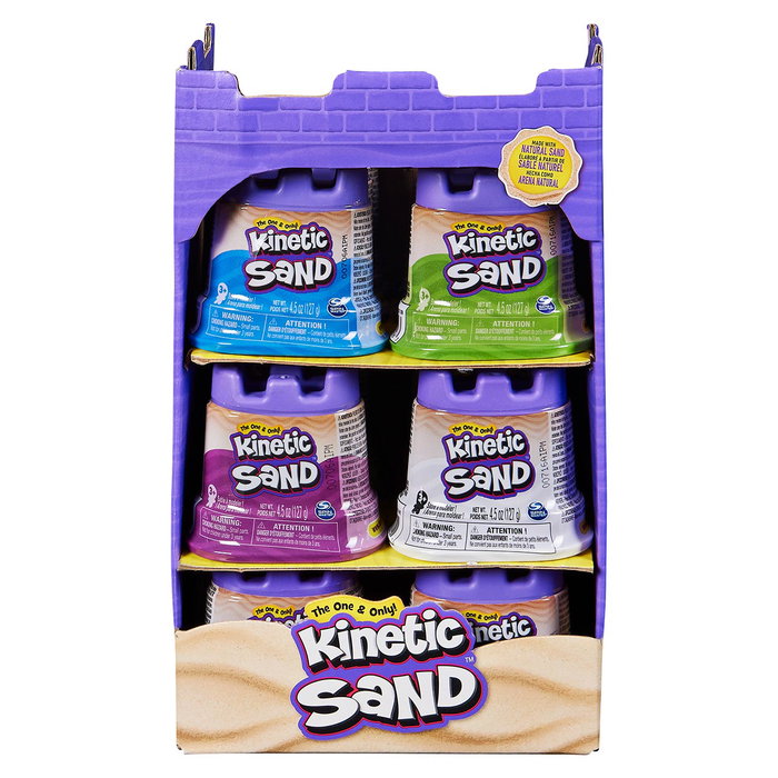 Kinetic Sand Set Château de Sable Magique avec Moule Kinetic Sand Set Château de Sable Magique avec Moule