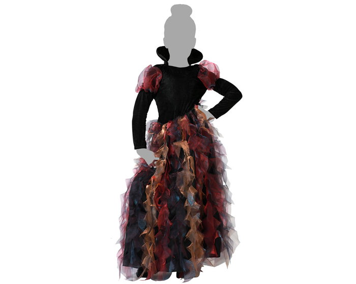 BigBuy Carnival Déguisement Vampiresse Enfant avec Col Haut, 5-6 Ans